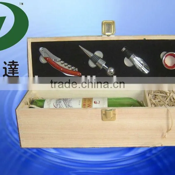 Wood Wine Box Set