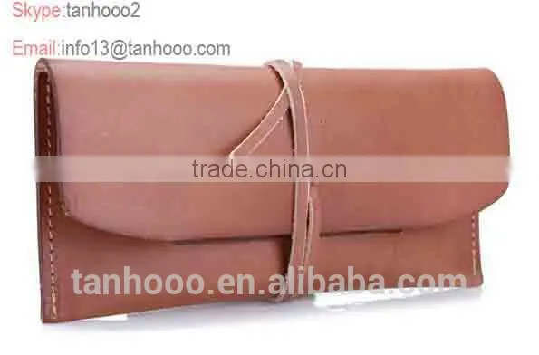Wholesale Fashion Brand Folding Genuine Women Leather Wallet for Lady photo-4