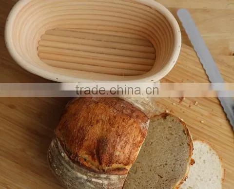 Oblong Banneton Bread Basket, Proofing Rattan Basket photo-6