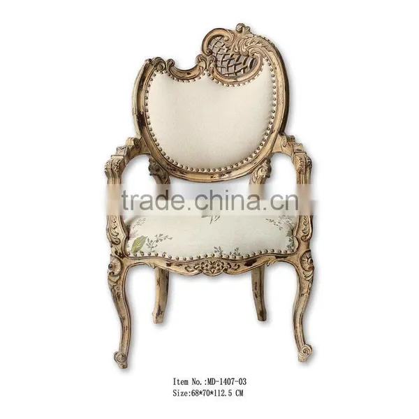 MD-0020-01 European Style Furniture Relaxing Chairs With Arms photo-4