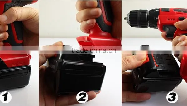 21v High Torque Multifunction Cordless Drills Power Tools photo-5