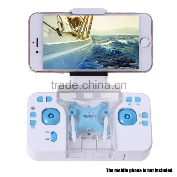 2.4G WiFi FPV Tiny Quadcopter 0.3MP Camera Pocket Fpv Racing Drones With Backpack photo-5