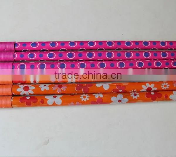 120X2.2cm PVC Coated Wooden Broom Mop Handle Stick With Various Design photo-4