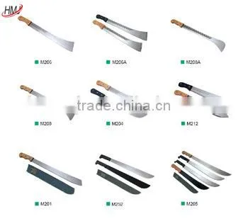Year End Promotion Brown Wooden Handle Machete Made in China photo-6