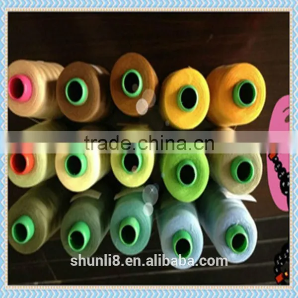 100% Spun Polyester Sewing Thread the Size and Color of Which Can be Customized photo-2