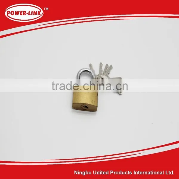 Iron Padlock With Brass Color,with 6pcs Iron Keys photo-4