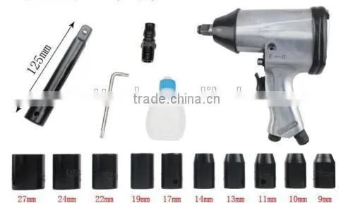 17PC 1/2" Drive Air Impact Wrench photo-2