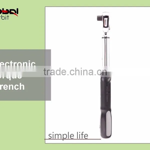 Hardware 1-85Nm 3/8 Inch Reversible Drive Ratchet LCD Display Digital Electronic Torque Wrench photo-3