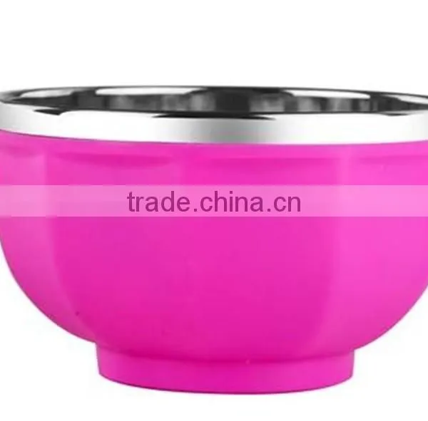 Hot Selling Stainless Steel Mixing Bowl Set / Salad Bowl Set / Metal Fruit Bowl photo-5