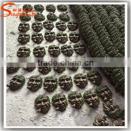 Latest Design Antique Artificial Face Masks Plstic Handmade Craft for Customization photo-4
