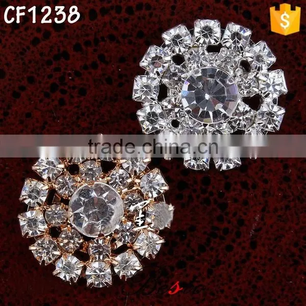 Decorative antique rhinestone buckle for wedding invitations