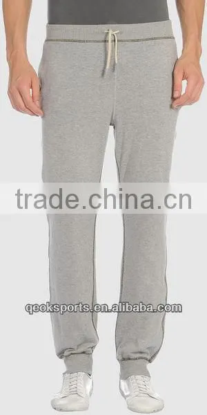 Mans Sweat Pants,cotton Sweat Pants With Rib Leg Opening,plain Sweat Pants photo-2