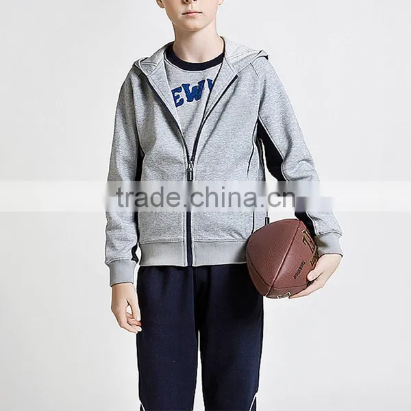 Two Sets of Boys New School Children's Navy Wind Outdoor Sportswear Student Uniform Custom photo-3