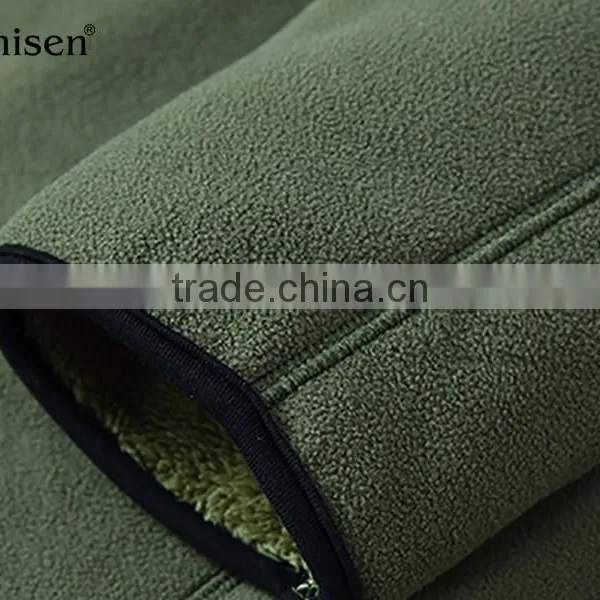 Oem China Factory Polar Fleece Men Fleece Jacket photo-5