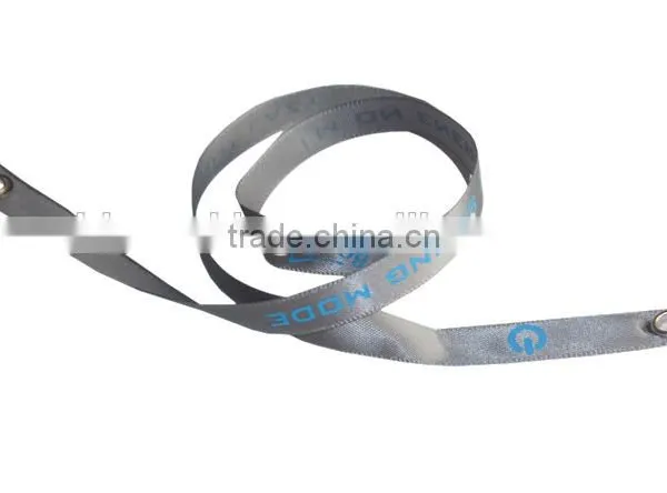 Hot Sport Silk Ribbon Bands Life is Good Sport Ribbon Wristlet Cheap Promotional Sport Snap Button Wristband photo-3