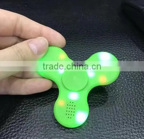 New Glowing Music Decompression Fingertips Gyro Rechargeable Bluetooth Playback Flash Fingertips Gyro With Speakers photo-3