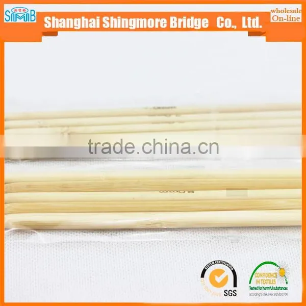 Needle Work Supplier Cheap Wholesale Good Quality 20cm Bamboo Double Point Needle Knitting in Low Price photo-4