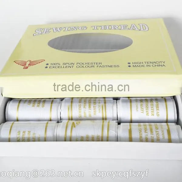 Industry Polyester Sewing Thread,threads for Ganchillo,knitting Yarn Wholesale photo-2
