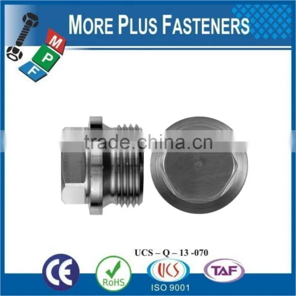 Made in Taiwan Hexagon Head Pipe Plugs DIN 910 photo-3