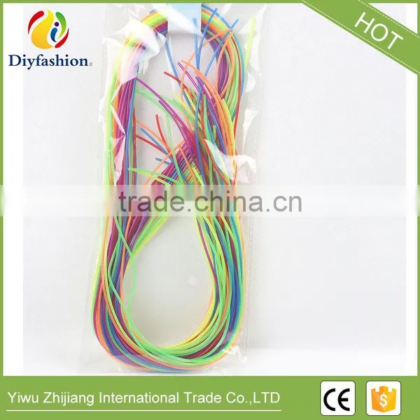 PVC8809 DIY Knit Plastic PVC Strings DIY Knit Plastic PVC Strings Scoubidous for Kids photo-5