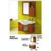 Oak Wood Wall Hung Bathroom Vanity