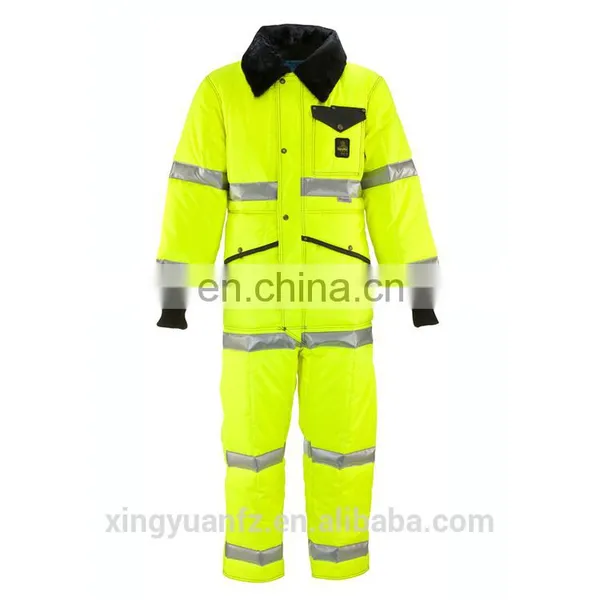 OEM Men's Winter Safety Work Coveralls for Freezer Wear photo-4