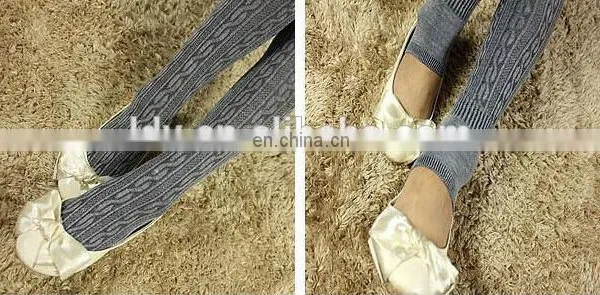 Combo Plain Women Leggings Stretchy Cotton Knit Leggings photo-4