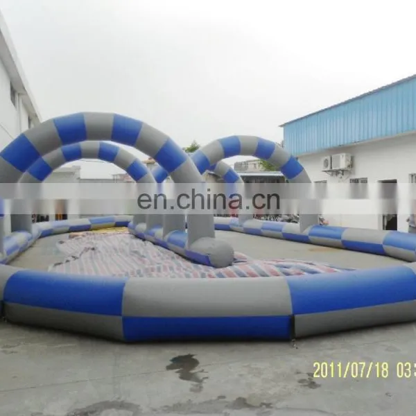 Top Inflatable Race Track For Car Inflatable Air Track Inflatable Sport Games photo-3