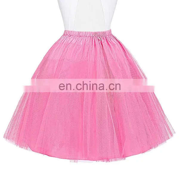 Grace Karin Women 2 Layers Crinoline Underskirt Petticoat for Retro Vintage Dress BP000056 photo-5