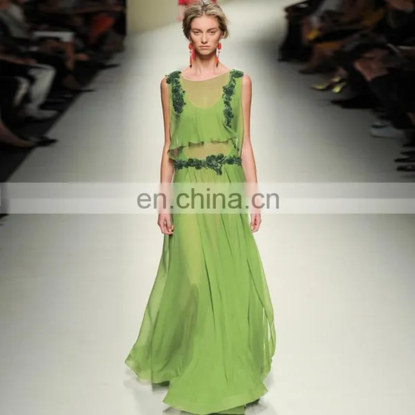 2015 Lattest Model Long Dress Long Evening Dress Long Lace Evening Dress Turkish Long Dress photo-2