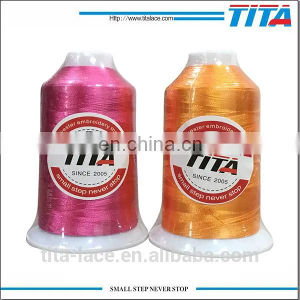 King spool machine use 120D filament embroidery polyester thread