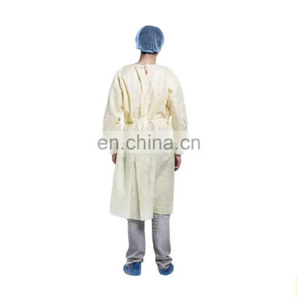Disposable Non-Woven Isolation Gown photo-3