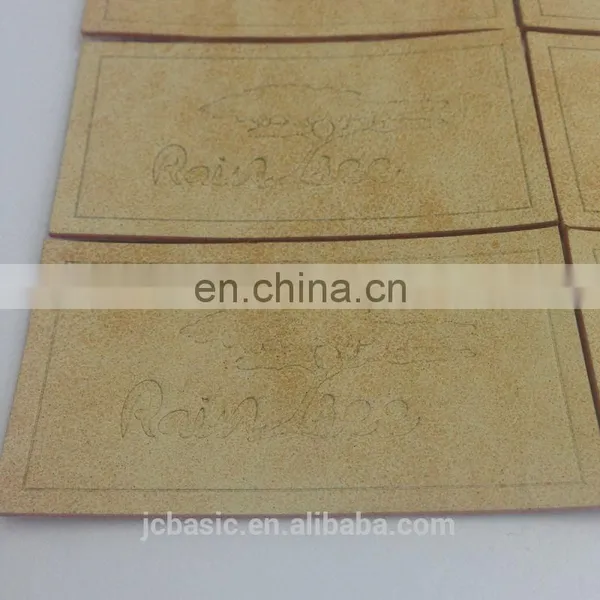 Custom Embossed Branded Leather Jacket Leather Patch photo-2