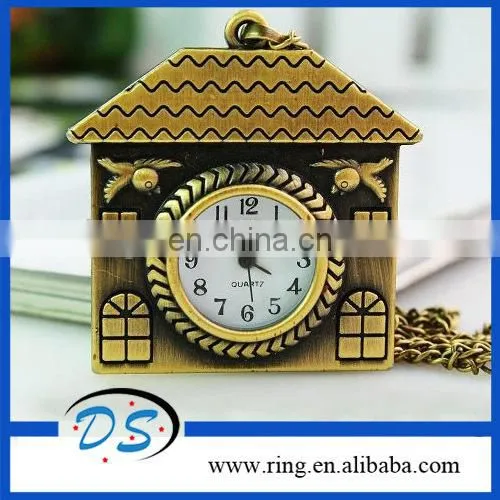 Flying Bird Chimney New Design House Key Chains With Watch