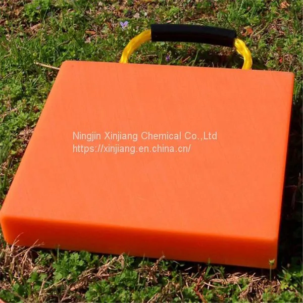 Uhmwpe Crane Leg Pad/ Plastic Stabilizer Pad for Crane photo-2