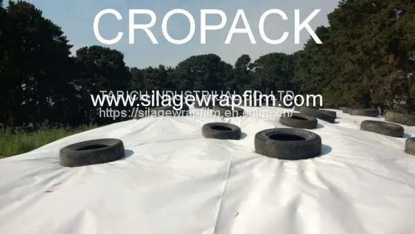 Silage Cover - CROPACK 150 -white on Black