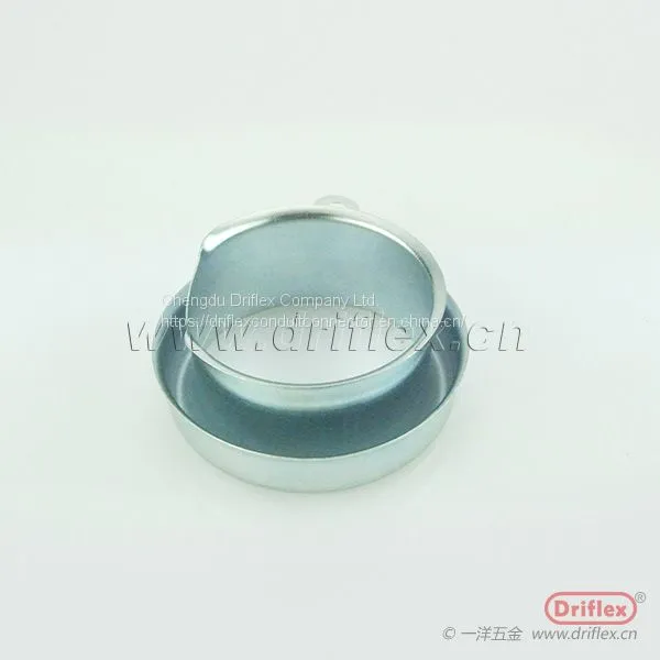 Driflex Screw in Type Ferrule Zinc Plated Steel Flexible Conduit Bushing photo-3