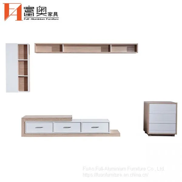 All Aluminum Living Room Furniture TV Cabinet Bench Stands photo-4