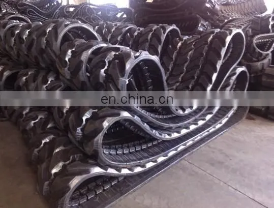 High Quality Excavator Undercarriage Parts SK200-8 Rubber Track photo-2