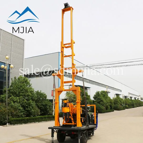 XYC-200A Tricycle Mounted Hydraulic Rotating Geological Exploration & Water Well Drilling Rig photo-2