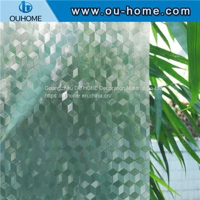 H001 Decorative Blackout Privacy Glass Window Film Stickers photo-5