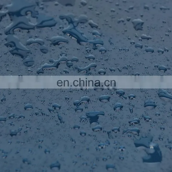 300T Pongee TPU Coated Waterproof Breathable Raincoat Fabric photo-2