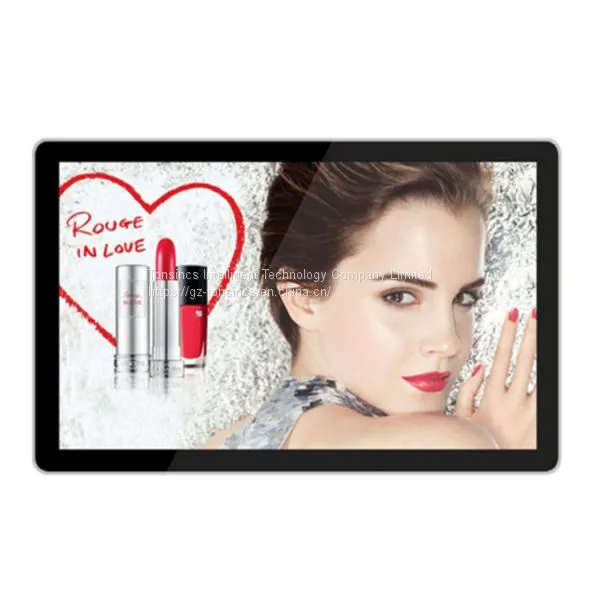 32 Inch LCD Digital Signage Wall Mounted Advertising Screen Display for Hotels Restaurant