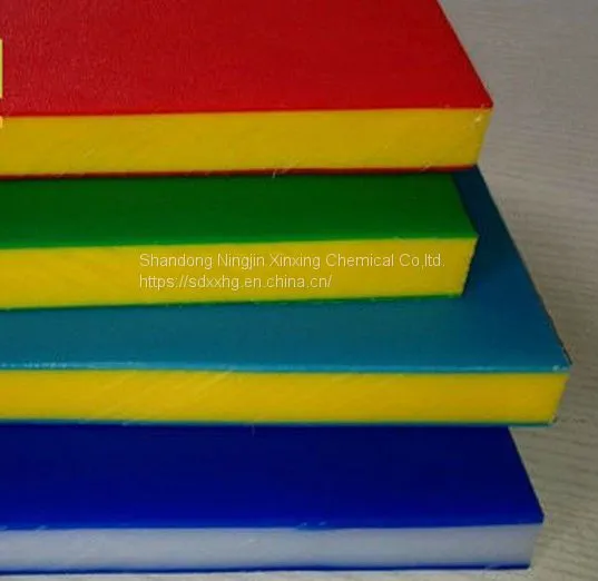 HDPE 12 mm Single-layer and Three-layer Sheets Two Color 3 Layer Plates/ Dual Color Hdpe Sheet for Furnituredecoration photo-4