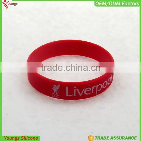 2016 Eco-friendly Custom Embossed/imprinted/printed Logo Silicone Wristband / Silicone Bracelet / Rubber Bracelet photo-5