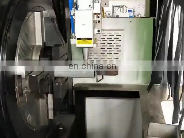 Tube Laser Cutting Machine Pipe Laser Cutting Machine Promotional 1000W Metal Pipe Tube Plate Fiber Laser Cutting Machine photo-3