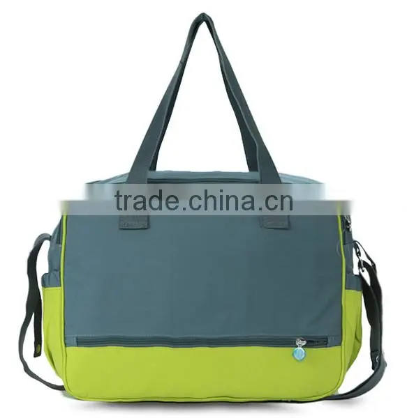 Custom Portable Fashion Diaper Bag With Changing Mat photo-4