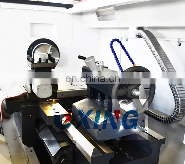 China Flat Bed High Precision Efficient CK6165E Heavy Duty CNC Lathe Metal Processing Turning Center Machine photo-5