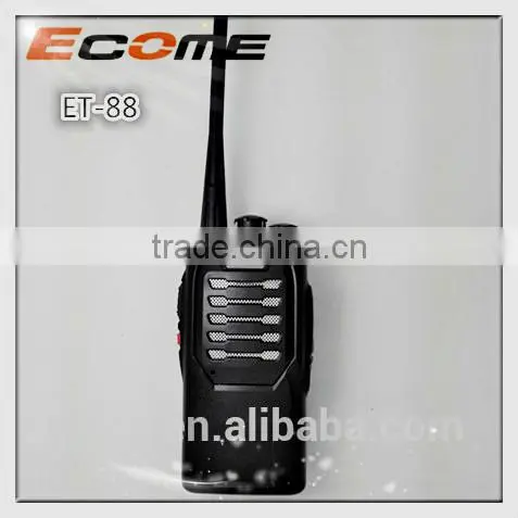 ECOME ET-88 5w Uhf Portable Mobile 2 Way Radio 100 Mile Walkie Talkie photo-2