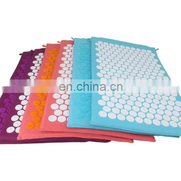 Wholesale Price New Designed High Quality Round ABS Plastic Acupressure Yoga Spike Mat